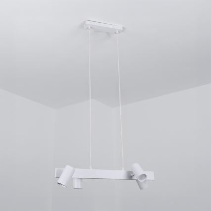 BRILAGI - SELE LED RGBW Dimmable Cable-Suspended Pendant Light, 4x GU10 / 6.5 W / 230 V / 2700–6500 K, White