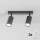 Brilagi - SELE LED RGBW Dimmable Spotlight 2x GU10/6.5W/230V 2700-6500K black