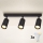 Brilagi - SELE LED RGBW Dimmable Spotlight 3xGU10/4,8W/230V 3000K Black + Remote Control