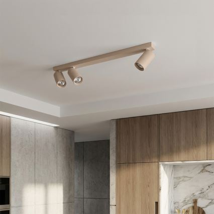 Brilagi - SELE LONG Spotlight 3xGU10/30W/230V Beige
