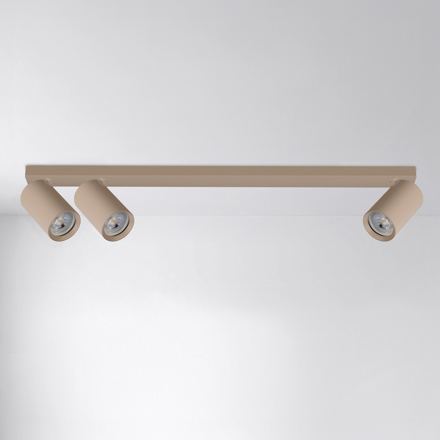 Brilagi - SELE LONG Spotlight 3xGU10/30W/230V Beige