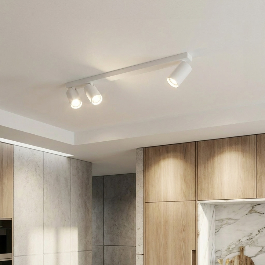 Brilagi - SELE LONG Spotlight 3xGU10/30W/230V White