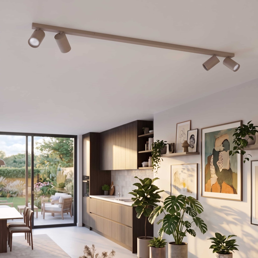 BRILAGI - SELE LONG spotlight 4xGU10/30W/230V beige