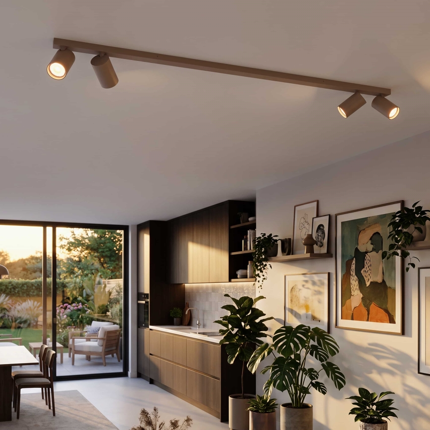 BRILAGI - SELE LONG spotlight 4xGU10/30W/230V beige