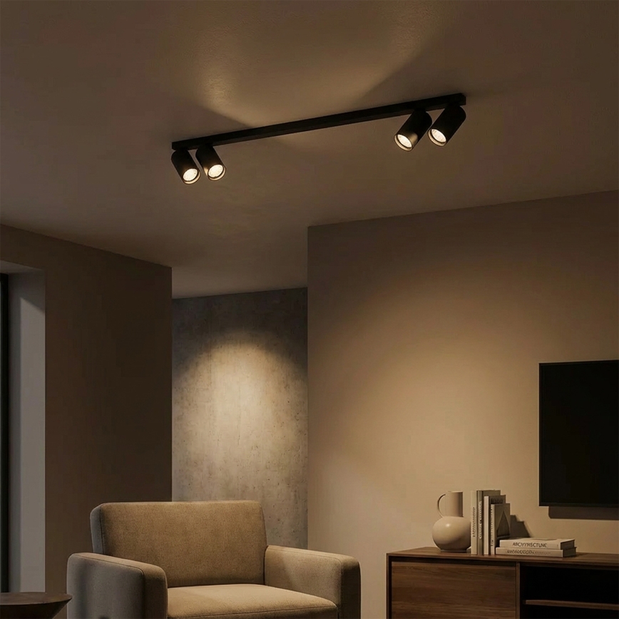 Brilagi - SELE LONG spotlight 4xGU10/30W/230V black