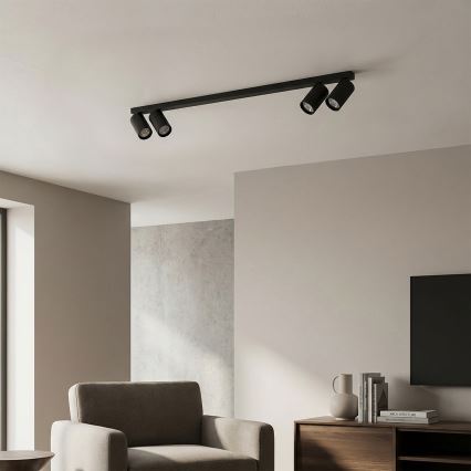 Brilagi - SELE LONG spotlight 4xGU10/30W/230V black