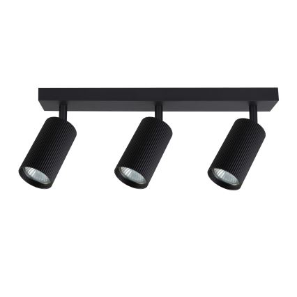 Brilagi - SELE MODERN 3x GU10/30W/230V Spotlight, Black