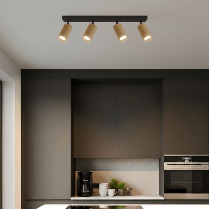 Brilagi - Dimmable LED RGBW spotlight SELE MODERN 4xGU10/6,5W/230V 2700-6500K Wi-Fi gold