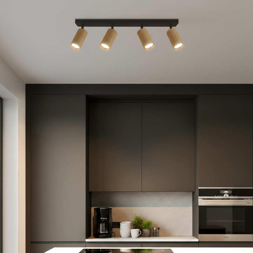 Brilagi - Dimmable LED RGBW spotlight SELE MODERN 4xGU10/6,5W/230V 2700-6500K Wi-Fi gold