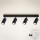 Brilagi - SELE MODERN LED RGBW Dimmable 4-Light Spotlight GU10/4,8W/230V 3000K Black + Remote Control