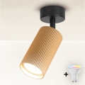 Brilagi - SELE MODERN LED RGBW Dimmable Spotlight 1x GU10/6W/230V 3000K Gold + Remote Control