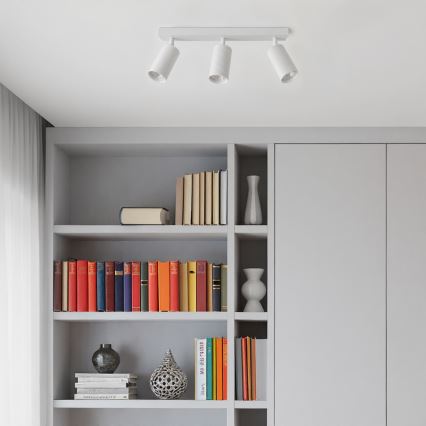 Brilagi - LED RGBW Dimmable Spotlight SELE MODERN 3xGU10/4,8W/230V 3000K White + Remote Control