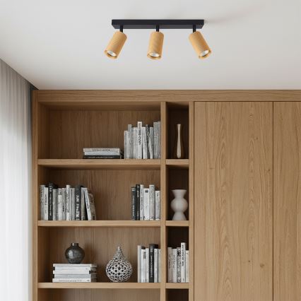Brilagi - SELE MODERN LED RGBW Dimmable Spotlight 3xGU10/4,8W/230V 3000K Gold + Remote Control