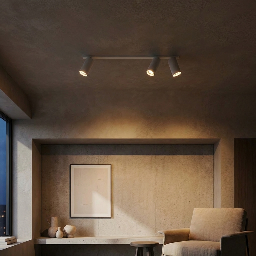 Brilagi - SELE recessed ceiling light 3xGU10/30W/230V white