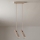 Brilagi - SELE Rod Pendant 2xGU10/30W/230V Beige