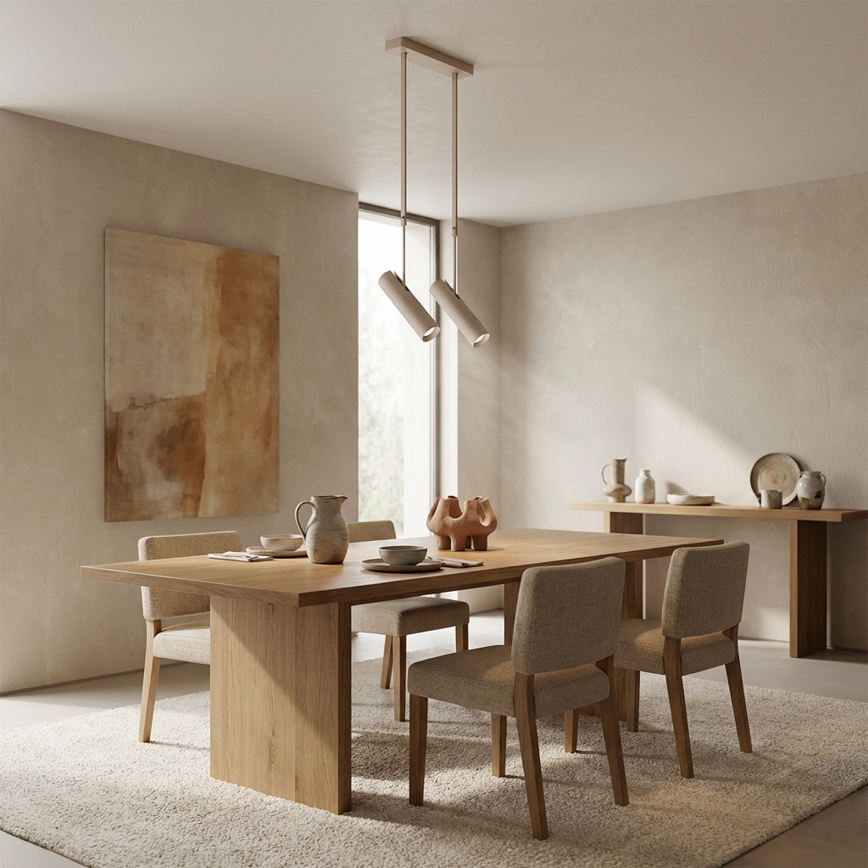 Brilagi - SELE Rod Pendant 2xGU10/30W/230V Beige