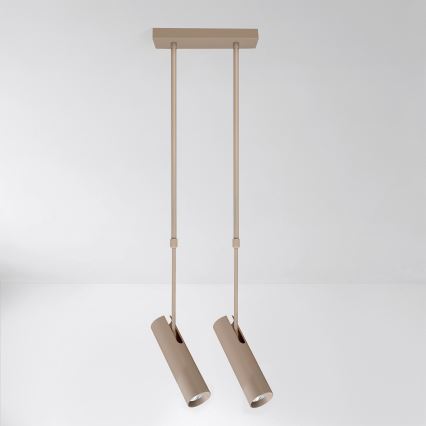 Brilagi - SELE Rod Pendant 2xGU10/30W/230V Beige