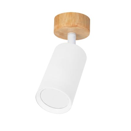 Brilagi - SELE Spotlight 1xGU10/30W/230V White/Oak Decor