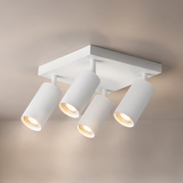 Brilagi - SELE SQUARE 4xGU10/30W/230V spotlight, white
