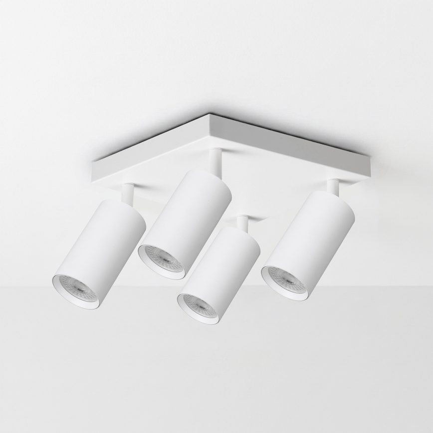 Brilagi - SELE SQUARE 4xGU10/30W/230V spotlight, white