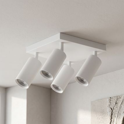Brilagi - SELE SQUARE 4xGU10/30W/230V spotlight, white