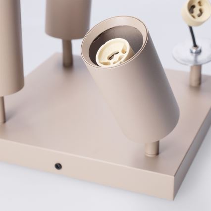 Brilagi - SELE SQUARE Spotlight 4xGU10/30W/230V Beige