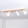 Brilagi - SELE WOOD ACOUSTIC 4xGU10/30W/230V white/WOOD ACOUSTIC spotlight