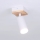 Brilagi - SELE WOOD ACOUSTIC Spotlight 1xGU10/30W/230V White/WOOD ACOUSTIC