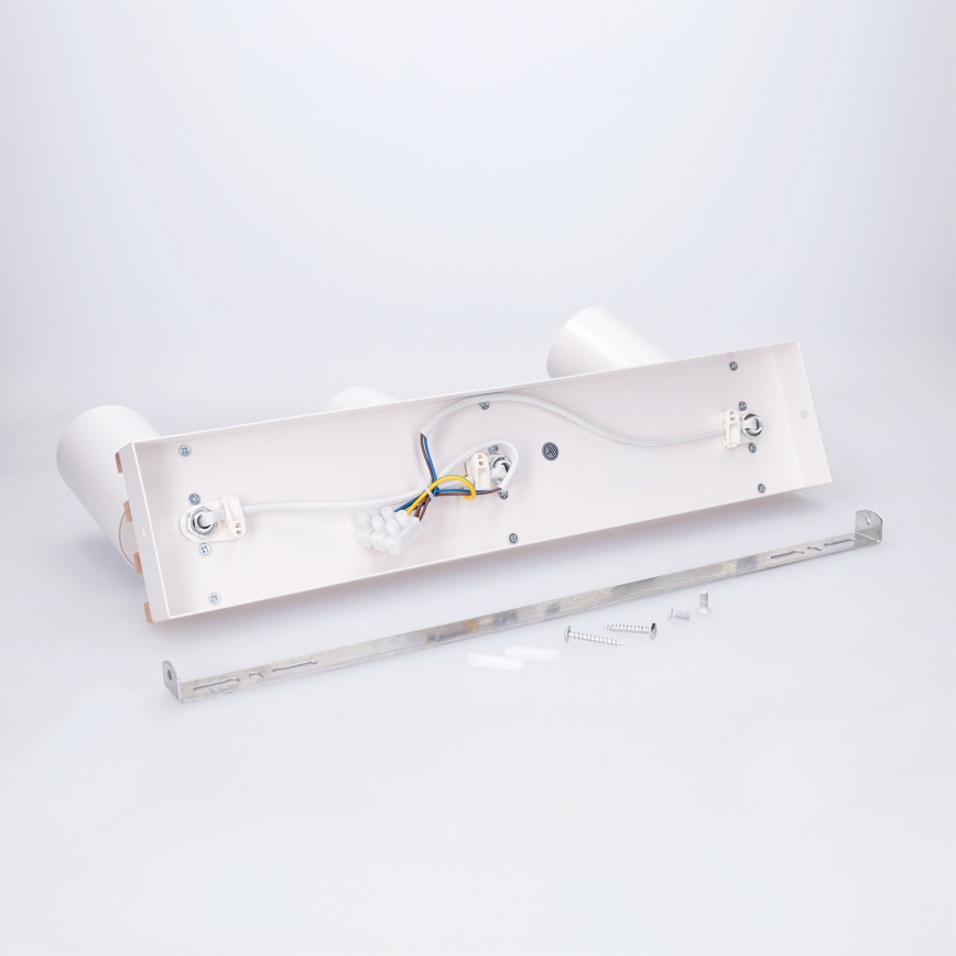 Brilagi - SELE WOOD ACOUSTIC Spotlight 3xGU10/30W/230V White/WOOD ACOUSTIC