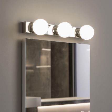 BRILAGI - Set of 2 LED bathroom wall lights HOLLYWOOD 3xLED/3W/230V 39 cm IP44 polished chrome