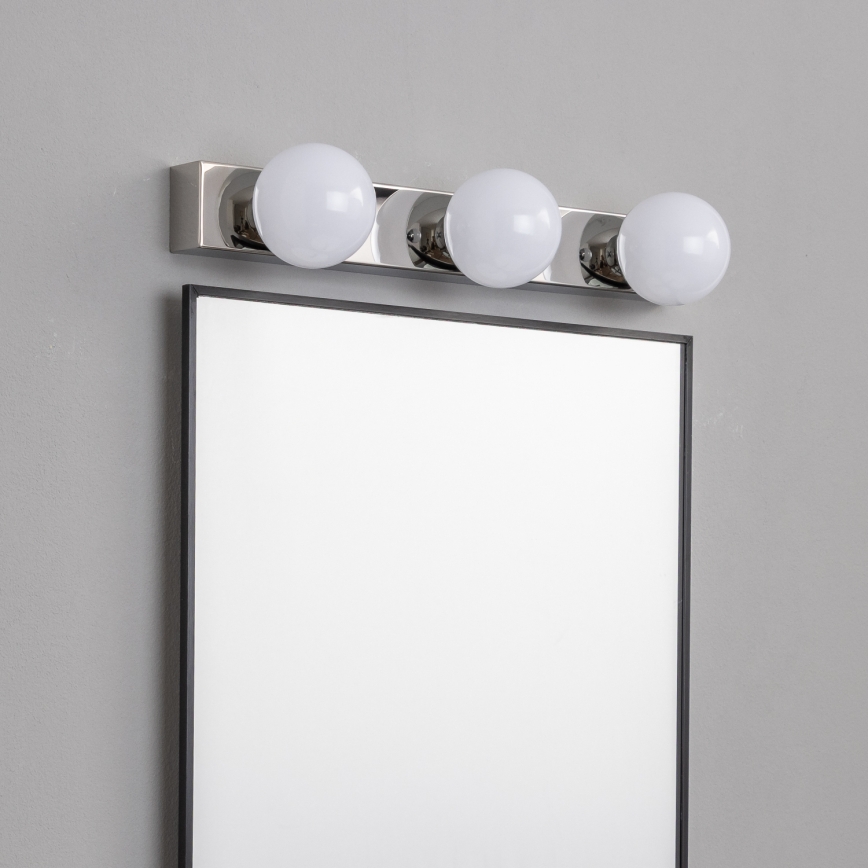 BRILAGI - Set of 2 LED bathroom wall lights HOLLYWOOD 3xLED/3W/230V 39 cm IP44 polished chrome