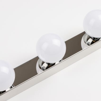 BRILAGI - Set of 2 LED bathroom wall lights HOLLYWOOD 3xLED/3W/230V 39 cm IP44 polished chrome