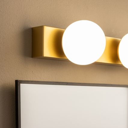 BRILAGI - SET 2x LED Bathroom Wall Light HOLLYWOOD 3xLED/3W/230V 39 cm IP44 gold