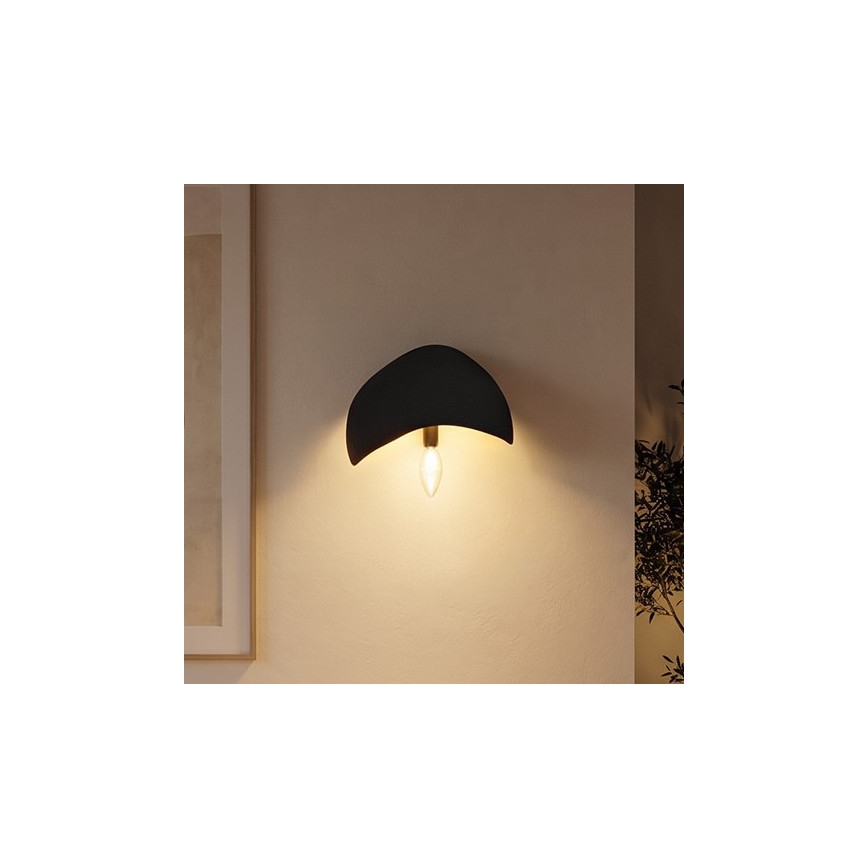 Brilagi - Set of 2 WABI SABI wall lights 1xE14/40W/230V black