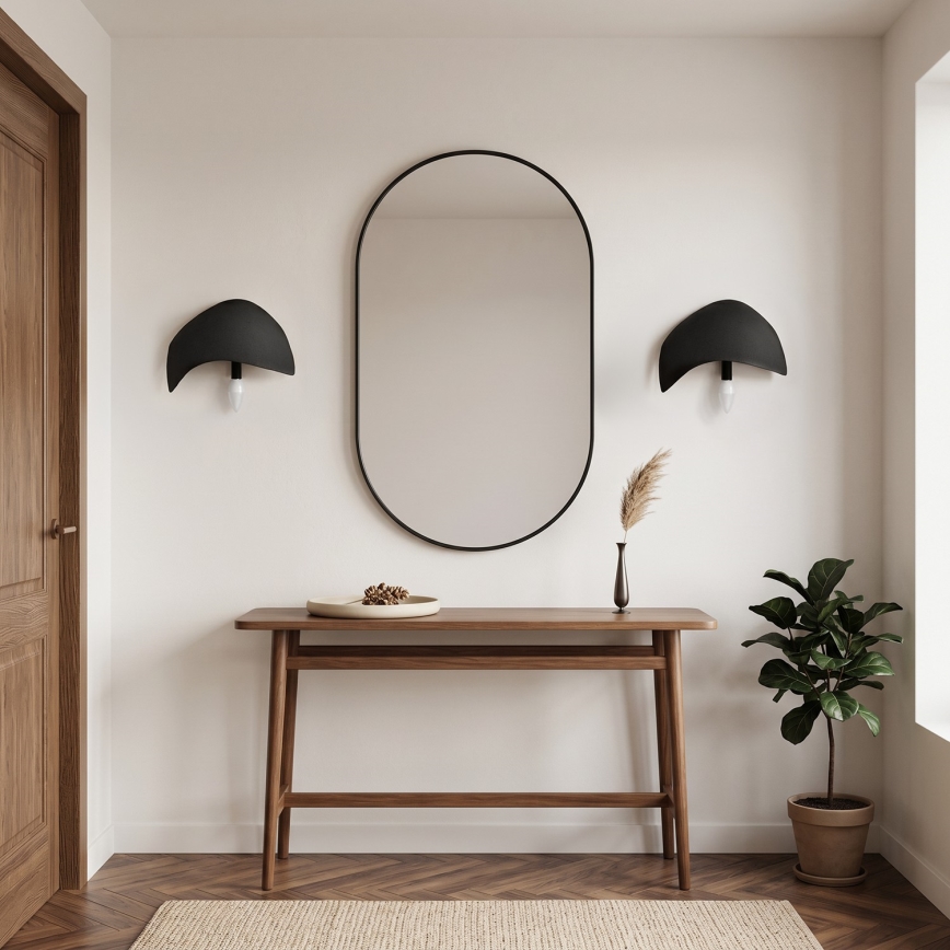 Brilagi - Set of 2 WABI SABI wall lights 1xE14/40W/230V black