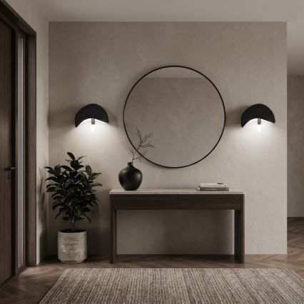 Brilagi - Set of 2 WABI SABI wall lights 1xE14/40W/230V black