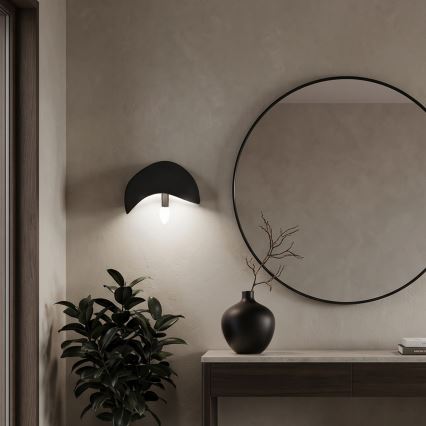 Brilagi - Set of 2 WABI SABI wall lights 1xE14/40W/230V black