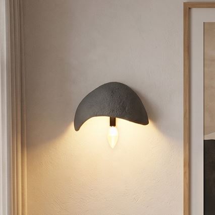 Brilagi - Set of 2 WABI SABI wall lights 1xE14/40W/230V grey