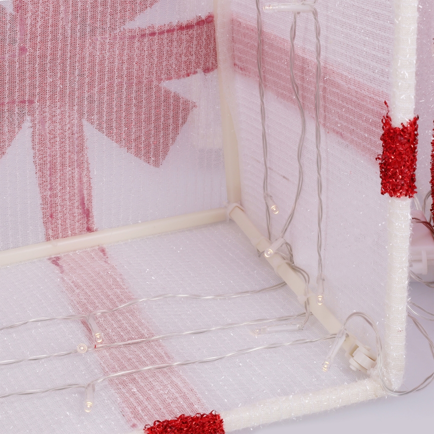 Brilagi - Set of 3 Outdoor LED Christmas Decorations LED/2.6W/3xAA IP44 Gifts