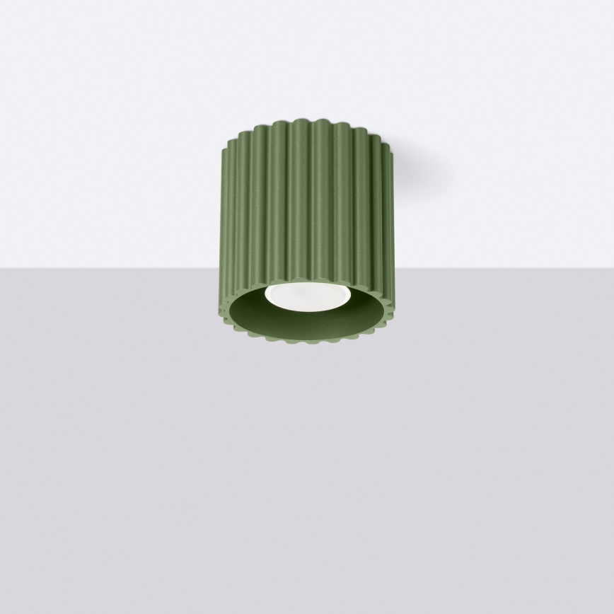 Brilagi - SFERA LED spotlight 1x GU10/10W/230V, Ø 10 cm, green