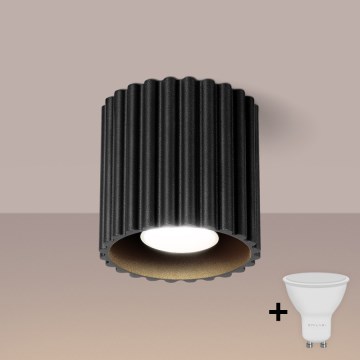 Brilagi - SFERA LED spotlight 1xGU10/10W/230V dia. 10 cm black