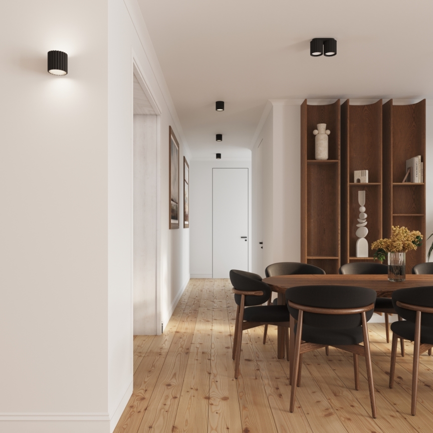 Brilagi - SFERA LED spotlight 1xGU10/10W/230V dia. 10 cm black