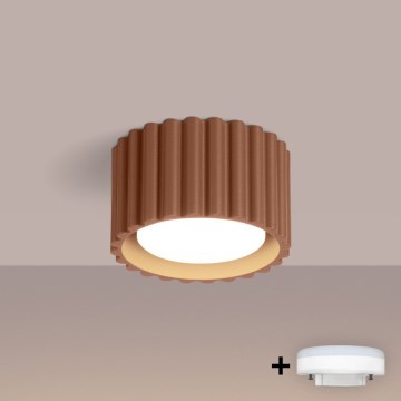 Brilagi - SFERA LED Spotlight 1xGX53/30W/230V, Ø 10 cm, Brown