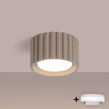 Brilagi - SFERA LED Spotlight 1xGX53/30W/230V Ø 10 cm Taupe