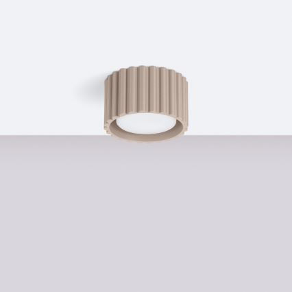 Brilagi - SFERA LED Spotlight 1xGX53/30W/230V Ø 10 cm Taupe