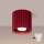 Brilagi - SFERA LED Spotlight 1×GU10/10W/230V Ø 10 cm, burgundy