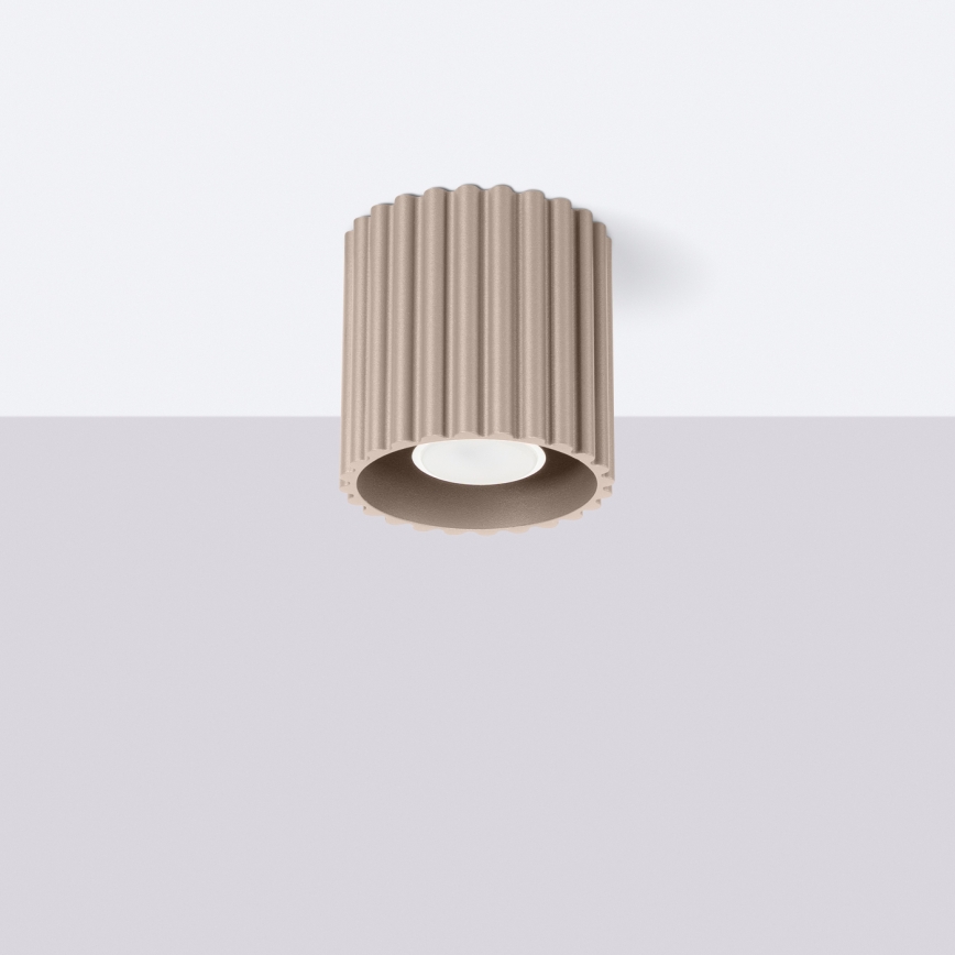 Brilagi - SFERA Spotlight 1x GU10/10W/230V, Ø 10 cm, taupe