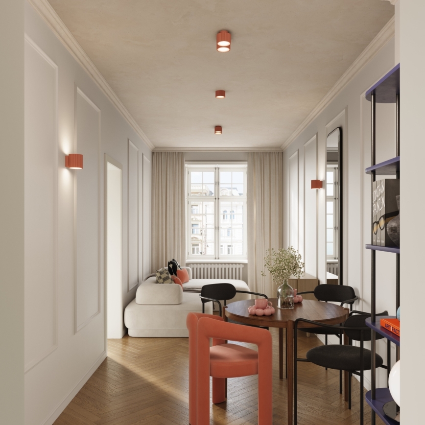 Brilagi - SFERA Spotlight 1xGX53/30W/230V, Ø 10 cm, Pink