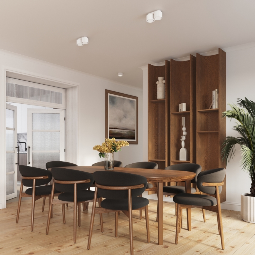 Brilagi - SFERA spotlight 1xGX53/30W/230V Ø 10 cm white