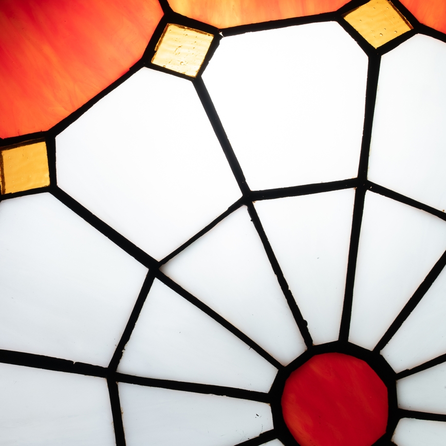 Brilagi - SIENNA Tiffany stained-glass ceiling light 2xE27/60W/230V Ø 40 cm